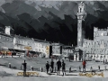 Code BER05 cm 30x100 " Piazza del Campo"