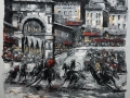 Code BER06 cm 80x80 " Il Palio di Siena"