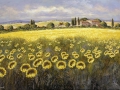 Code N17 cm 70x100 "Girasoli nel senese"