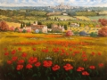 code P01 cm 60x80 "Paesaggio Toscano"